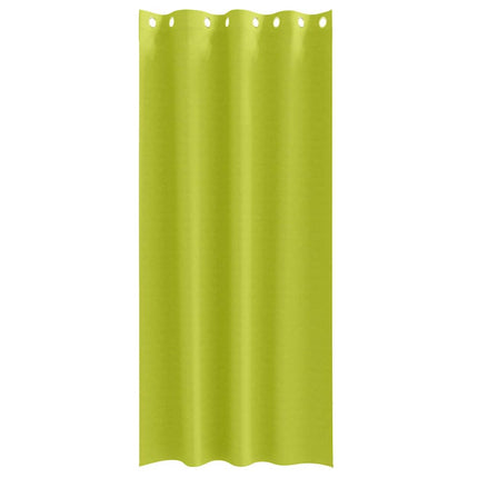 Mörkläggningsgardiner med Ringar 2 pcs Grön 225 x 140 cm