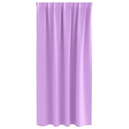 Mörkläggningsgardiner med Ringar 2 pcs Lila 175 x 140 cm