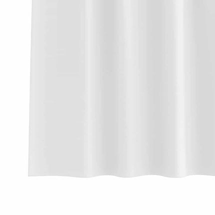 Mörkläggningsgardiner med Ringar 2 st Ren Vit 245 x 140 cm