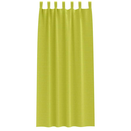 Mörkläggningsgardiner med Ringar 2 pcs Grön 245 x 140 cm