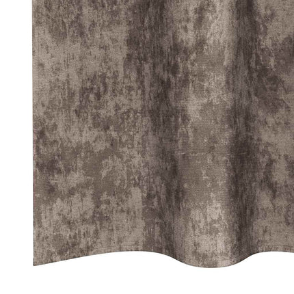 Sammetsgardiner 2 pcs Cappuccino 260 x 140 cm Sammet