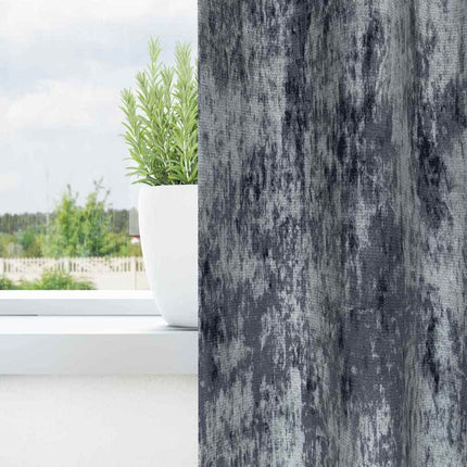 Sammetsgardiner 2 pcs Silvergrå 245 x 140 cm Sammet