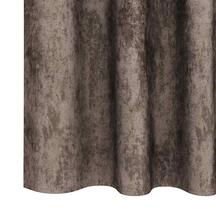 Sammetsgardiner 2 pcs Cappuccino 140 x 140 cm Sammet