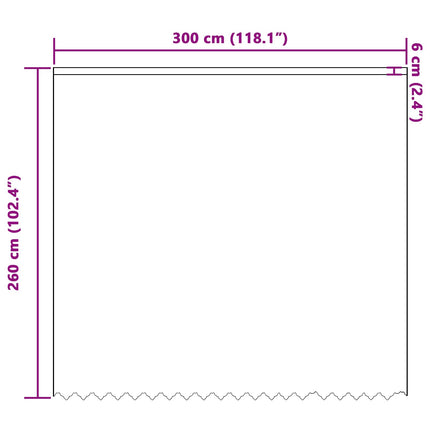 Spetsgardin med gardiner Blommor Vit 260 x 300 cm Polyester