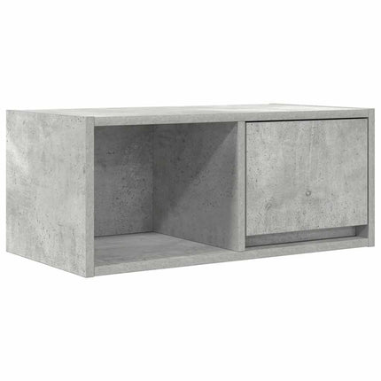 TV-bänk betonggrå 60x31x25,5 cm konstruerat trä
