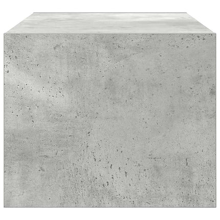 TV-bänk betonggrå 60x31x25,5 cm konstruerat trä