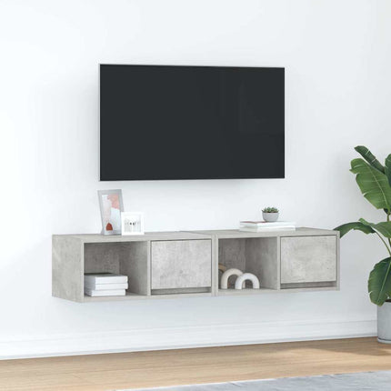 Tv-Bänkar 2 St 100X31X25,5 Cm Konstruerat Trä