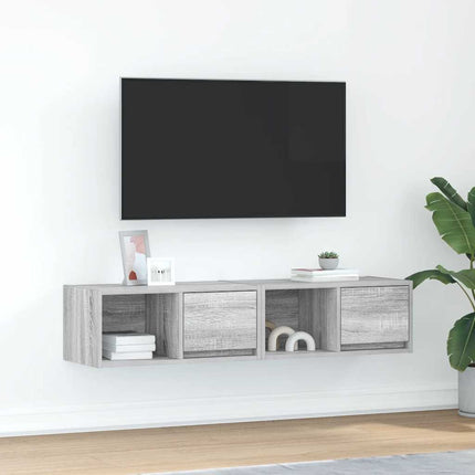 Tv-Bänkar 2 St 100X31X25,5 Cm Konstruerat Trä