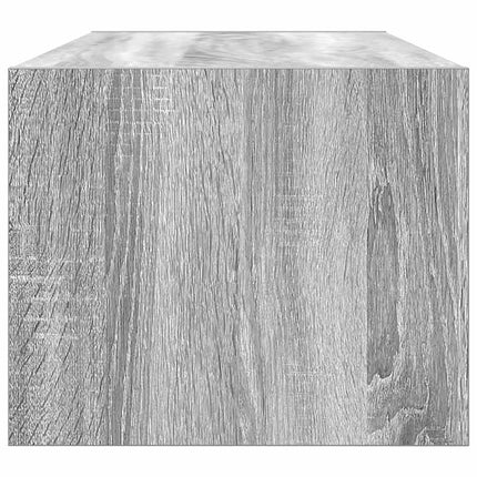 TV-bänk grå sonoma 80x31x25,5 cm konstruerat trä
