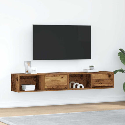 Tv-Bänkar 2 St 100X31X25,5 Cm Konstruerat Trä