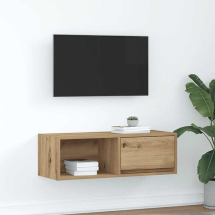 Tv-Bänkar 2 St 100X31X25,5 Cm Konstruerat Trä