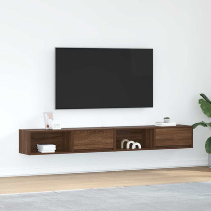Tv-Bänkar 2 St 100X31X25,5 Cm Konstruerat Trä