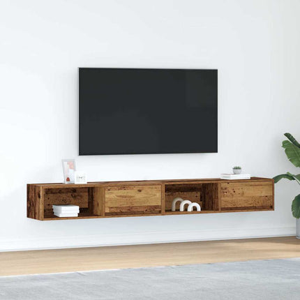 Tv-Bänkar 2 St 100X31X25,5 Cm Konstruerat Trä