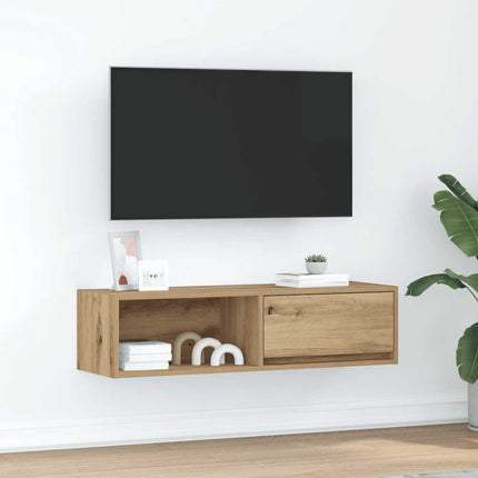 Tv-Bänkar 2 St 100X31X25,5 Cm Konstruerat Trä