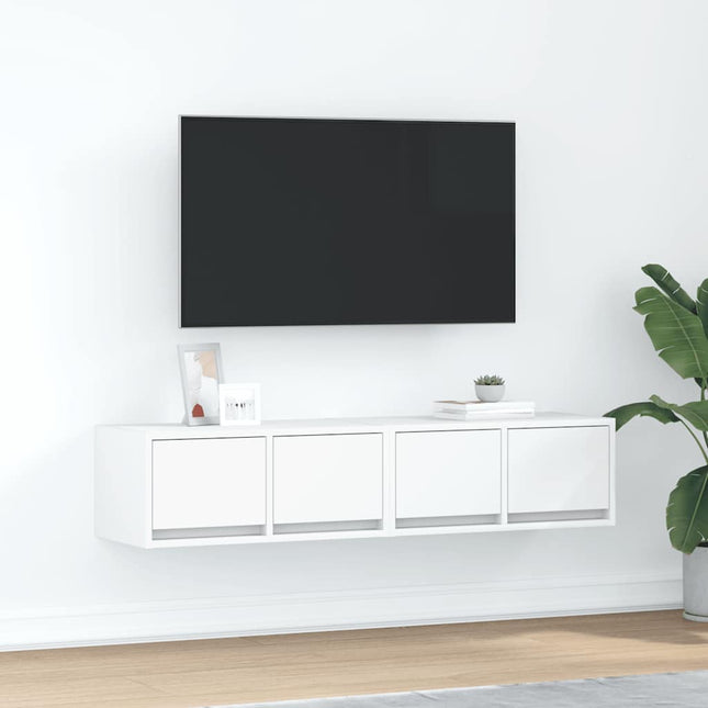 Tv-Bänkar 2 St 80X31X25,5 Cm Konstruerat Trä