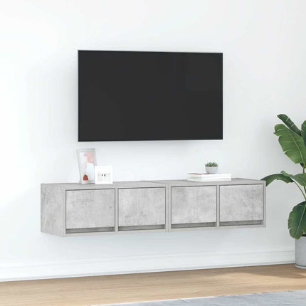 Tv-Bänkar 2 St 80X31X25,5 Cm Konstruerat Trä