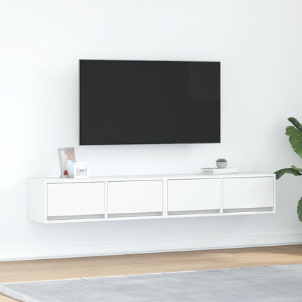 Tv-Bänkar 2 St 80X31X25,5 Cm Konstruerat Trä