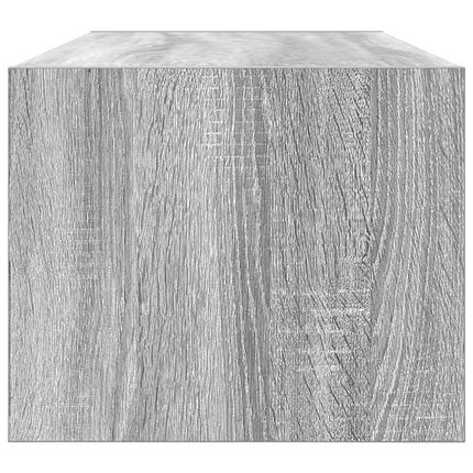 TV-bänk grå sonoma 80x31x25,5 cm konstruerat trä