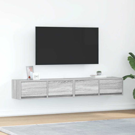 Tv-Bänkar 2 St 80X31X25,5 Cm Konstruerat Trä