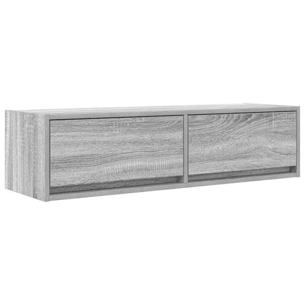 TV-skåp 100 x 31 x 25,5 cm Grå sonoma Konstruerat trä