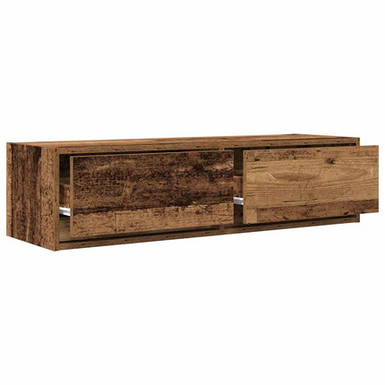 TV-skåp 100 x 31 x 25,5 cm Gammalt trä Konstruerat trä