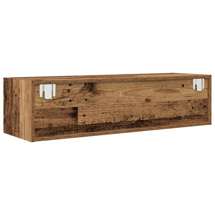 TV-skåp 100 x 31 x 25,5 cm Gammalt trä Konstruerat trä