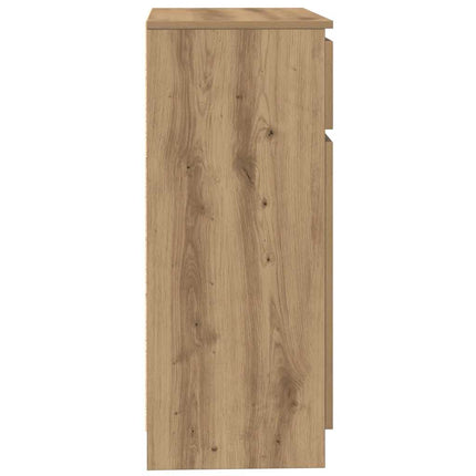 Skänk med låda Artisan ek 71x35x84 cm konstruerat trä