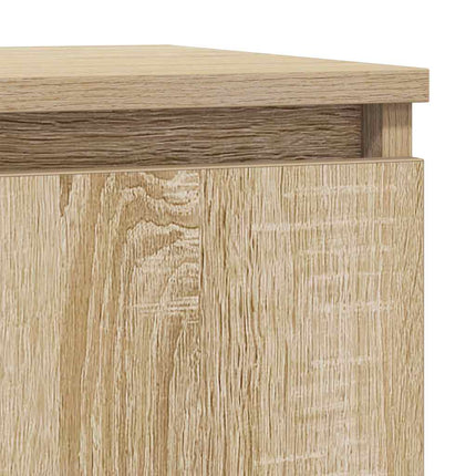 Skänk Sonoma ek 29,5x34x76 cm konstruerat trä