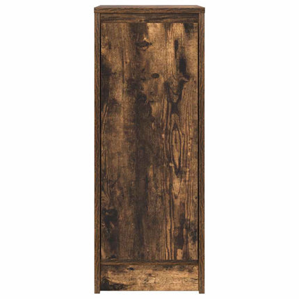 Skänk rökt ek 29,5x34x76 cm konstruerat trä
