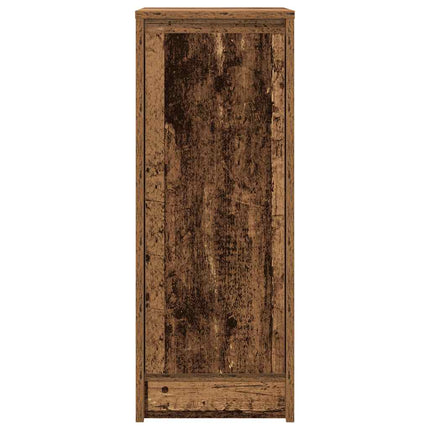 Skänk gammalt trä 29,5x34x76 cm konstruerat trä