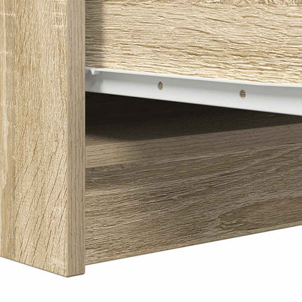 Skänk Sonoma ek 29,5x34x76 cm konstruerat trä