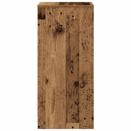 Skänk gammalt trä 29,5x34x76 cm konstruerat trä