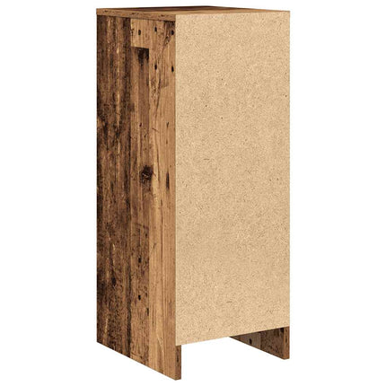 Skänk gammalt trä 29,5x34x76 cm konstruerat trä