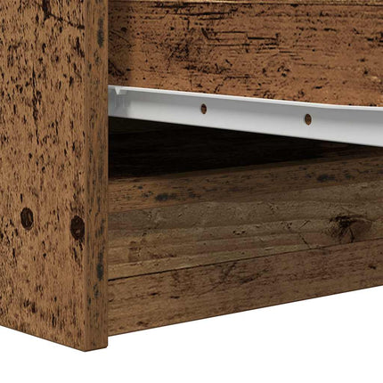 Skänk gammalt trä 29,5x34x76 cm konstruerat trä