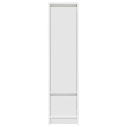 Highboard vit 29,5x34x119,5 cm konstruerat trä