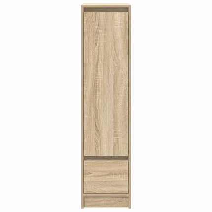 Highboard sonoma ek 29,5x34x119,5 cm konstruerat trä