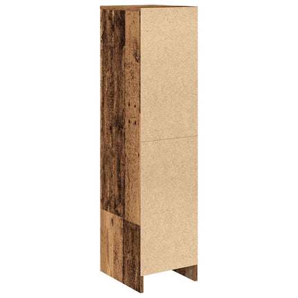 Högbord gammalt trä 29,5x34x119,5 cm konstruerat trä