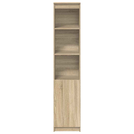 Highboard Sonoma ek 37,5x35x180 cm konstruerat trä