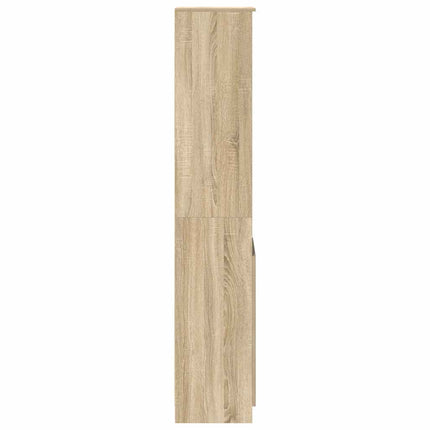 Highboard Sonoma ek 37,5x35x180 cm konstruerat trä