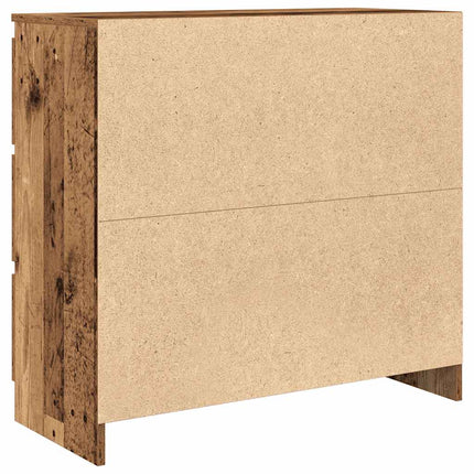 Skänk gammalt trä 80x35x76 cm konstruerat trä