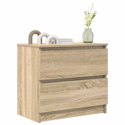 TV-bänk sonoma ek 60x35x54 cm konstruerat trä