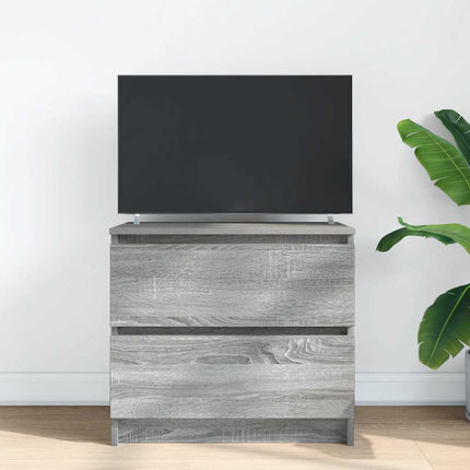 TV-bänk grå sonoma 60x35x54 cm konstruerat trä