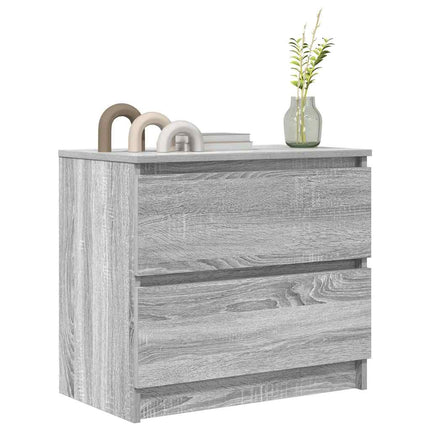 TV-bänk grå sonoma 60x35x54 cm konstruerat trä