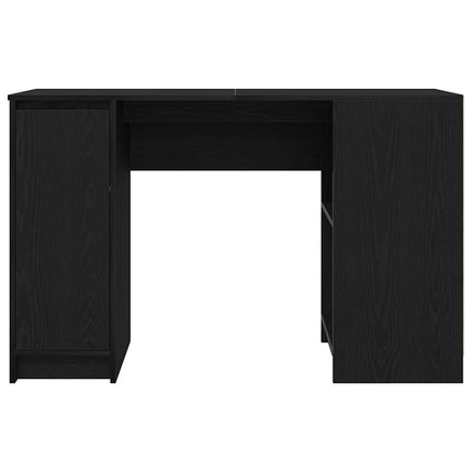 Skrivbord svart ek 120x42x76 cm konstruerat trä