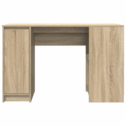 Skrivbord sonoma ek 120x42x76 cm konstruerat trä