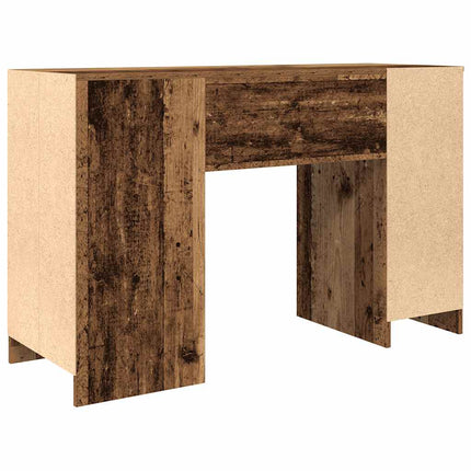 Skrivbord gammalt trä 120x42x76 cm konstruerat trä