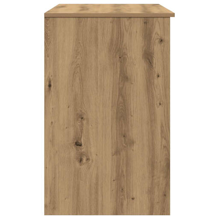 Skrivbord hantverksmässig ek 86x49x76 cm konstruerat trä