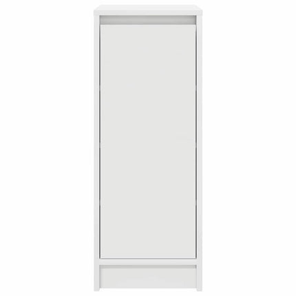 Skoskåp vit 29,5x34x76 cm konstruerat trä