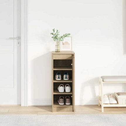 Skoskåp sonoma ek 29,5x34x76 cm konstruerat trä