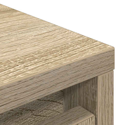 Skoskåp sonoma ek 29,5x34x76 cm konstruerat trä